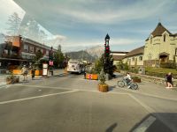 Fahrt durch Banff