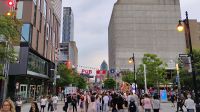 Festival- und Sommmerabendstimmung in Montreal