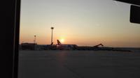 Frankfurt Flughafen im Morgengrauen