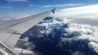 Heimflug über die Rpcky Mountains