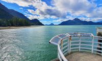 Howe Sound bei Squamish am Pazifik