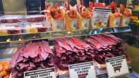 Markthalle auf Granville Island in Vancouver - Beef Jerky
