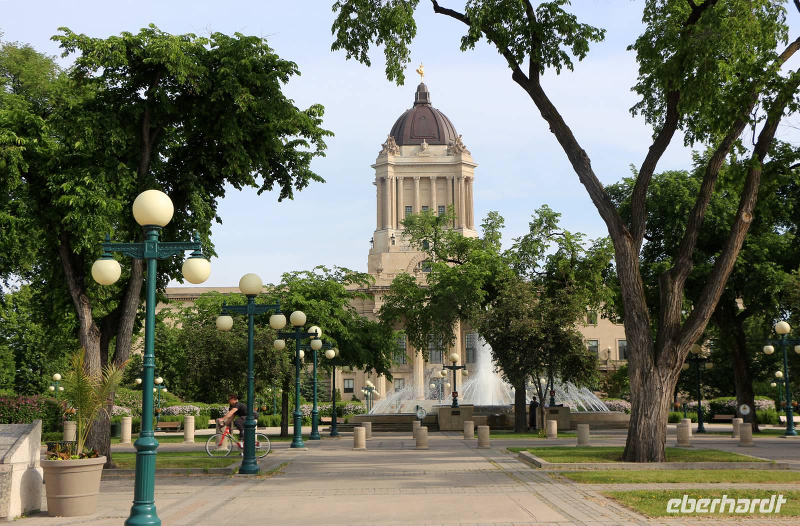 Parlamentsgebäude in Winnipeg - Legislative Building