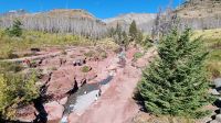 Red Rock Canyon im Waterton-Nationalpark