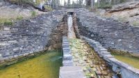 Schwefelquellwasser in Banff - Upper Hot Springs