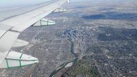 Skyline Calgary von oben
