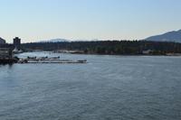 Spaziergang durch Vancouver - Am Hafen