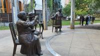 Spaziergang in Calgary - Frauenrecht-Denkmal