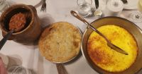 Traditionelles Ahorn Essen nahe Quebec