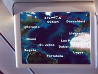 Unsere Flugstrecke