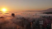 Vancouver - Blick vom Hotelrestaurant Cloud 9