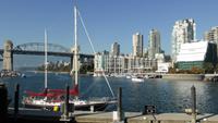 Vancouver - Blick von Granville Island auf Downtown