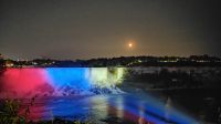 Vollmondnacht über Niagarafälle 