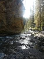 Wanderung am Johnston Canyon