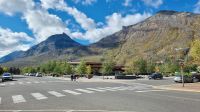 Wanderung in Waterton Park - Besucherzentrum