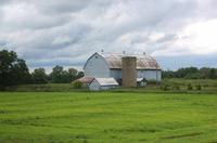 Zugfahrt von Ottawa nach Toronto - Farmland