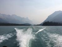 auf dem Maligne See