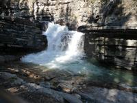 in Johnston Canyon
