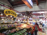 in der Markthalle auf Granville Island, Vancouver