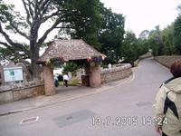 Eingang in die Parish Curch of St. Brelade