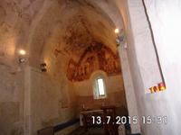 Innenansicht Fisherman`s Chapel in St. Brelade