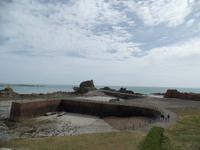 Einsiedlerfelsen hinter Elisabeth Castle
