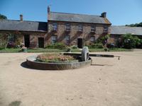 Apfelpresse in Samares Manor