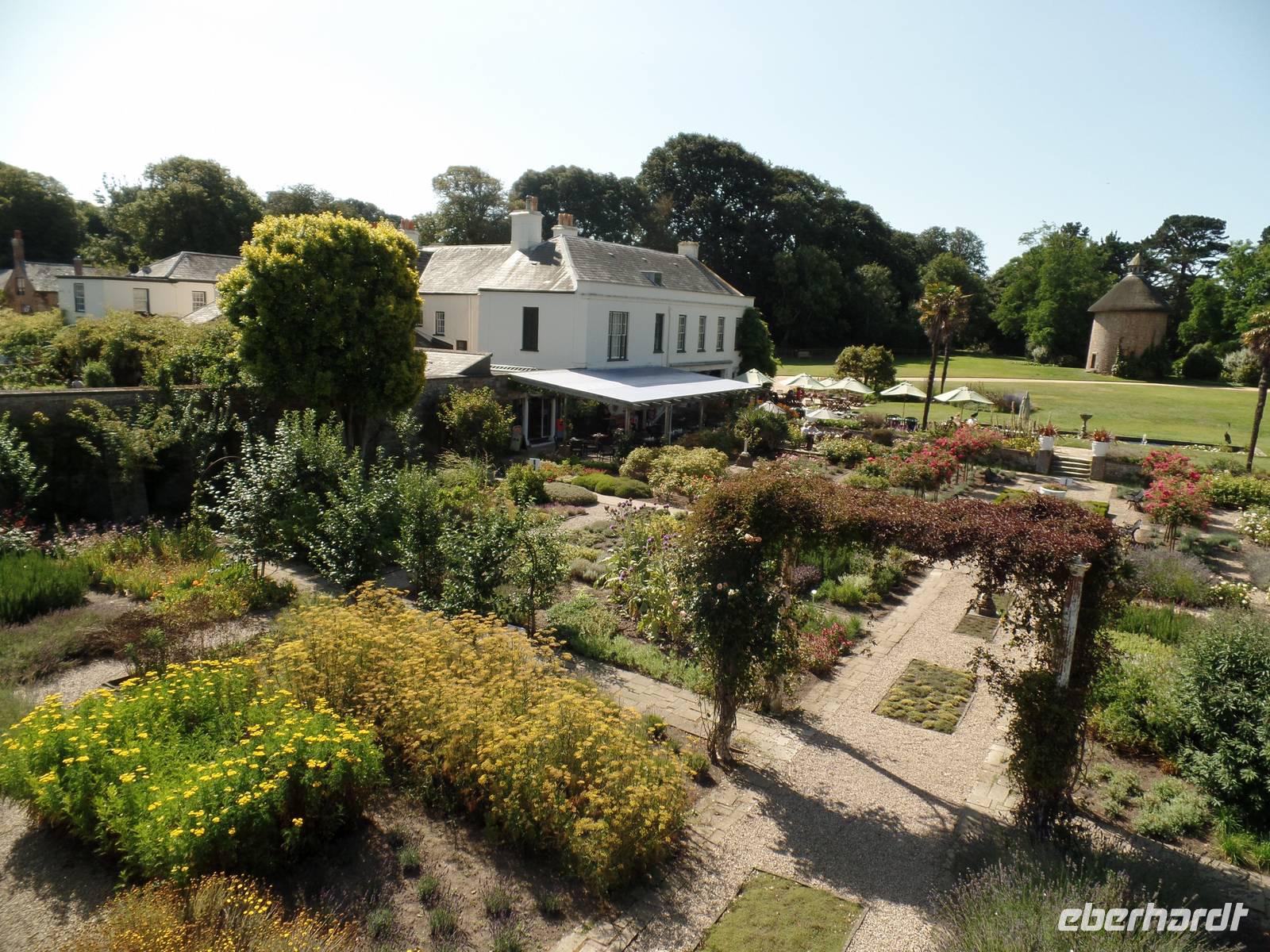 Blick von oben - Samares Manor