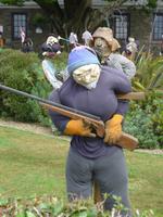 Gartendeko in Sark - anlässlich Jubiläumsfeier Sark