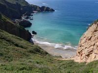 Blick in die Bucht am La Coupee