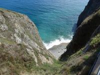 Blick in die Bucht am La Coupee