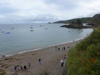 Gäste beim Muschelsuchen - Jersey Inselrundfahrt 1