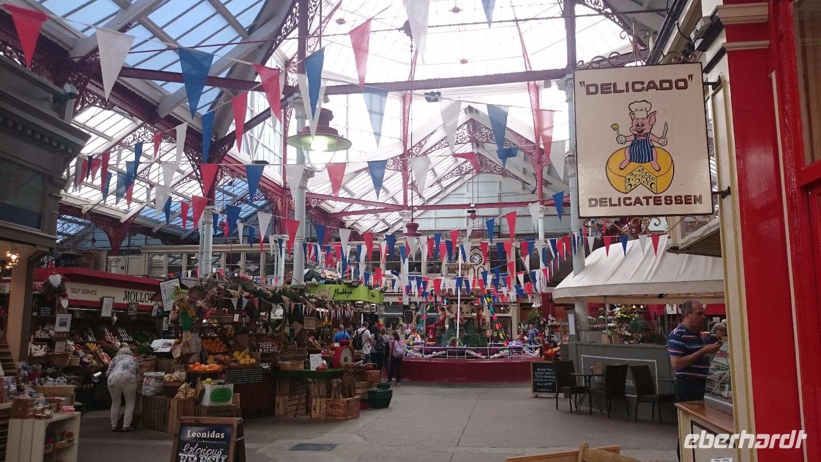 Markthalle in St Helier, Jersey