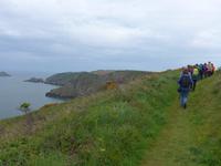 Sark, Wanderung zum La Coupee