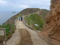 Sark, Wanderung zum La Coupee