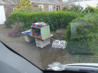 Jersey, Verkauf am Straßenrand