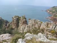 Jersey, Wanderung zum Corbiere Leuchtturm