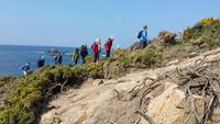 Jersey, Wanderung zum Corbiere Leuchtturm