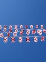 Union Jack und Flagge Jerseys