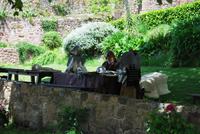 Ritter im Mont Orgueil Castle