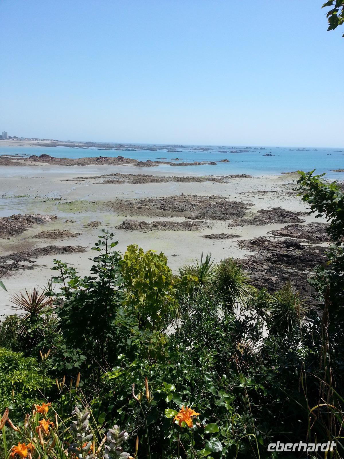 Das Felsenwatt vor Jerseys Südküste