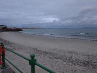 Blick zum Strand beim Hotel