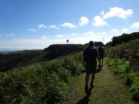 Wanderung an der Steilküste im Norden