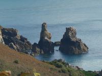 Wanderung an Südküste von Guernsey
