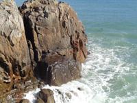 Felsen am Havre des Pas