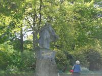 Denkmal von Victor Hugo auf Guernsey
