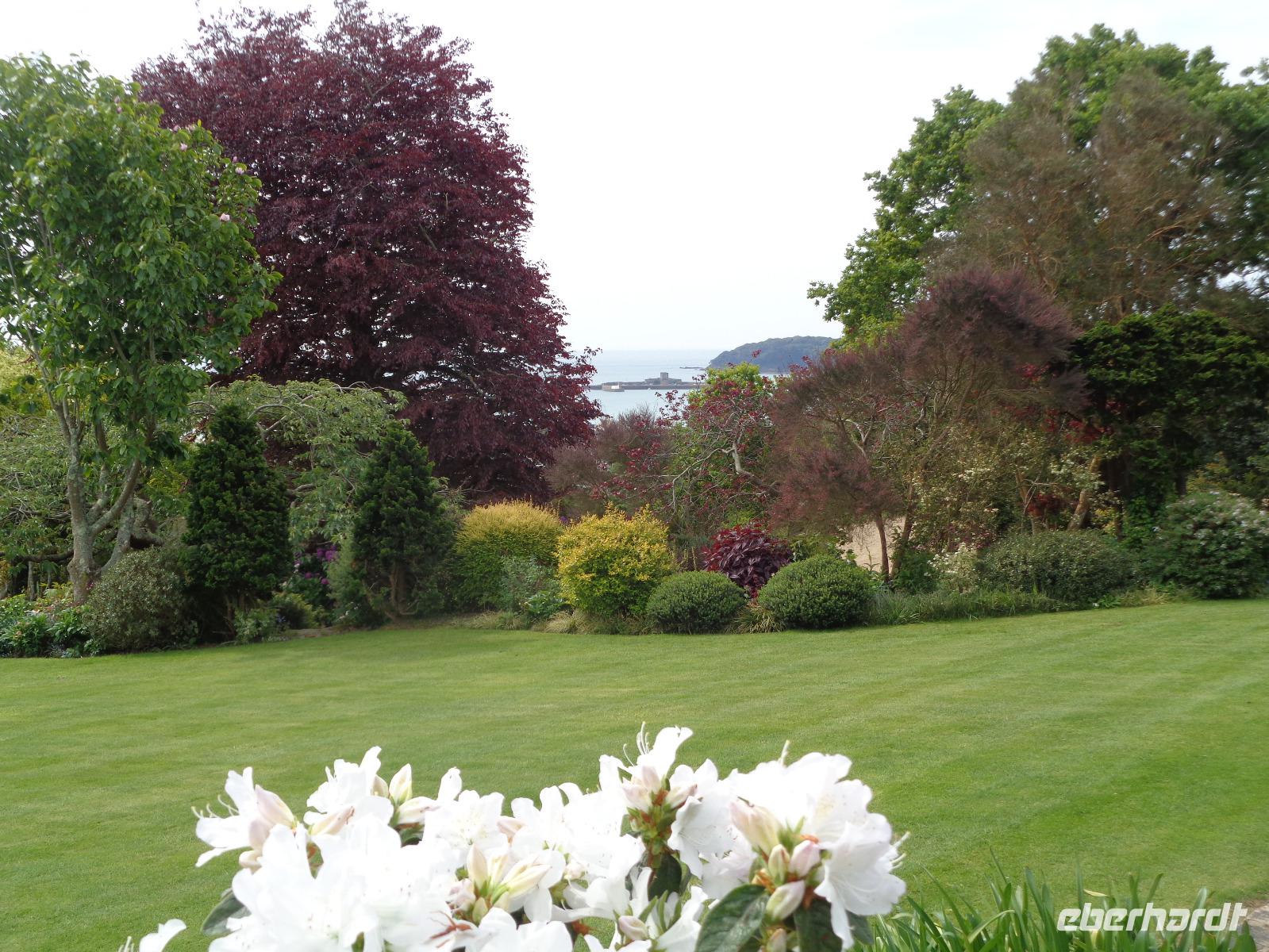 Blick auf St. Aubin's Fort