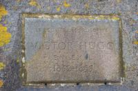 Erinnerungstafel an Victor Hugo