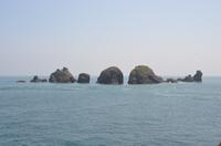 Felsformationen vor Sark