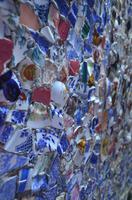 Mosaikkunst an der Little Chapel, Guernsey